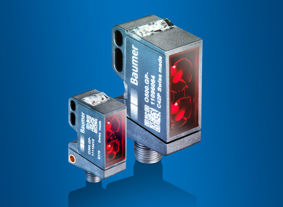 堡盟最新推出小体积高性能O300光电传感器